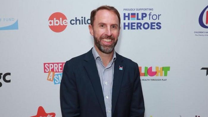 LONDON, ENGLAND - SEPTEMBER 11: Gareth Southgate attends the BGC Group Charity Day on behalf of Help For Heroes, raising millions for good causes in memory of BGCs colleagues lost on 9/11, on September 11, 2024 in London, England. (Photo by Dave Benett/Getty Images for BGC Group)