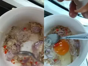 Gokil! Pekerja Ini Masak Nasi Goreng Ikan Bilis di Atas Tower Crane Gokil! Pekerja Ini Masak Nasi Goreng Ikan Bilis di Atas Tower Crane