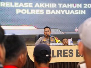 Polres Banyuasin Catat Kasus Tindak Pidana-Lakalantas Meningkat Selama 2024