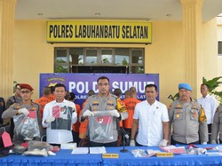 Komplotan Perampok Bersenjata Bekap-Buang Sopir Truk di Labusel, 5 Ditangkap