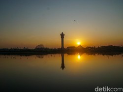Perayaan Malam Tahun Baru di Menara Teratai Purwokerto, Ini Rekayasa Lalinnya