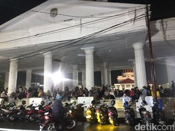 Lapangan Pancasila Palopo Diguyur Hujan Jelang Pergantian Tahun