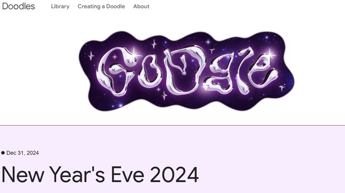 New Years Eve dalam Google Doodle Hari ini, 31 Desember 2024. (dok. Istimewa) New Years Eve dalam Google Doodle Hari ini, 31 Desember 2024. (dok. Istimewa)