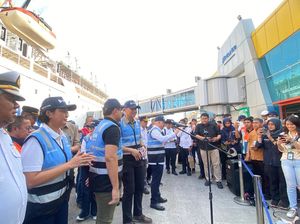 Pastikan Kelancaran Arus Nataru, AHY Cek Terminal Penumpang Pelindo