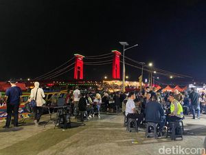 400 Satpol PP Palembang Diterjunkan untuk Amankan Malam Tahun Baru di BKB 400 Satpol PP Palembang Diterjunkan untuk Amankan Malam Tahun Baru di BKB