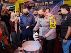 99 Pelaku Narkoba di Banggai Ditangkap Sepanjang 2024, 1.947 Gram Sabu Disita