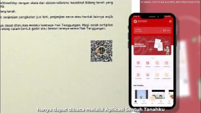 Sertifikat tanah elektronik