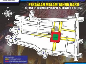 Perayaan Tahun Baru di Alun-alun Purbalingga, Sejumlah Jalan Ditutup Perayaan Tahun Baru di Alun-alun Purbalingga, Sejumlah Jalan Ditutup