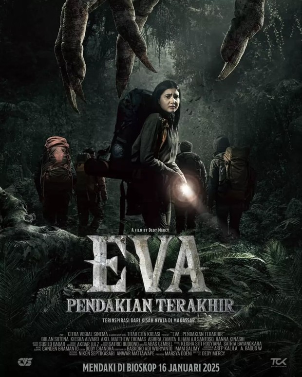 Film Indonesia Eva: Pendakian Terakhir (2025)/ Foto: Citra Visual Cinema