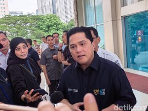 Tahun Baru, Erick Thohir Cek Kesiapan Terminal 2F Soetta Layani Haji & Umrah
