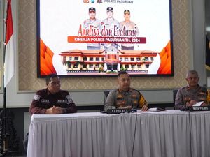 Polres Pasuruan Beberkan Capaian 2024, Pemberantasan Narkoba Menonjol