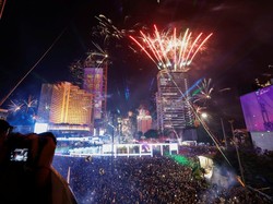 Malam Tahun Baru di Jakarta Cerah Tanpa Hujan, Ternyata Ini Penyebabnya
