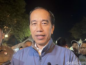 Respons Santai Jokowi soal Nama Iriana Dibawa-bawa Buntut Hasto Jadi Tersangka