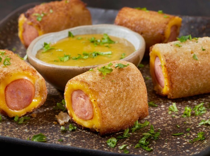 Resep Mini Hotdog Gulung Keju