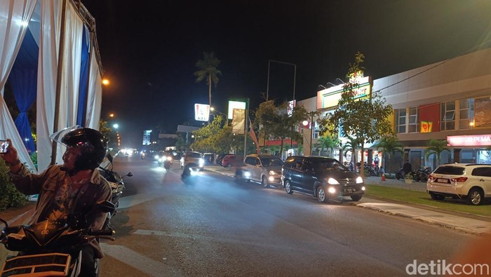 Suasana Pantai Pangandaran