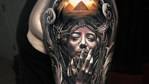 Super Keren! Seni Tato Surealis Tampak Seperti Sungguhan