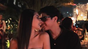 7 Foto Mesra Al Ghazali & Alyssa Daguise Rayakan Tahun Baru 2025 di Bangkok