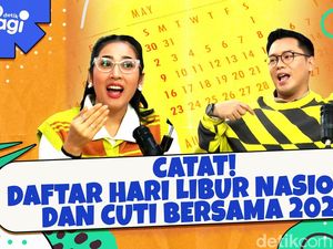 Catat! Daftar Hari Libur Nasional dan Cuti Bersama 2025