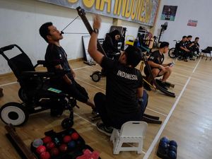 Melihat Latihan Perdana Pelatnas Boccia di Karanganyar Melihat Latihan Perdana Pelatnas Boccia di Karanganyar
