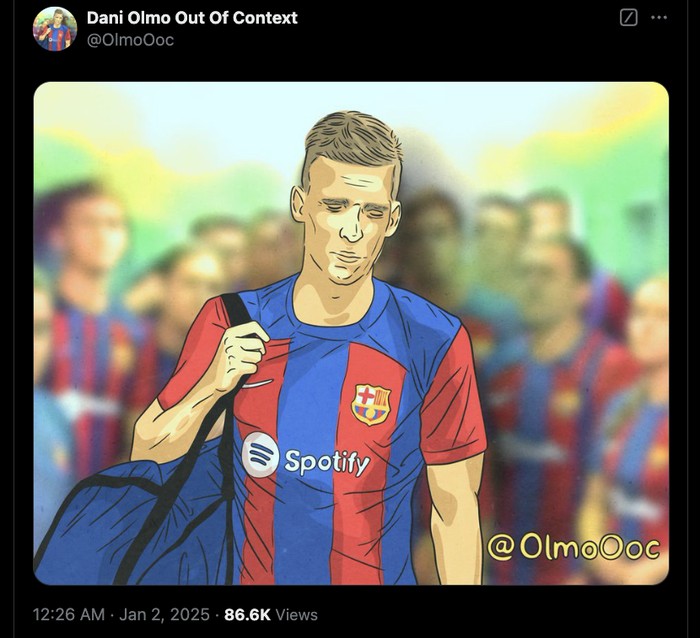 Meme Dani Olmo Meme Dani Olmo