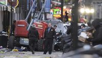 Ngeri, Truk Sengaja Tabrak Kerumunan Pesta Tahun Baru di New Orleans AS