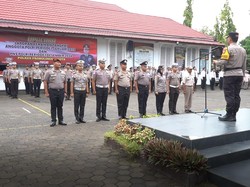 38 Personel Polres Probolinggo Kota Naik Pangkat Periode Tahun Baru