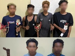 6 Orang Jadi Tersangka Perang Warga Dua Desa di Bima Saat Tahun Baru