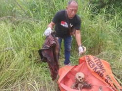 Heboh Temuan Kerangka Manusia di Bekas Galian Gresik