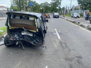 Laka Karambol di Ring Road Kasihan Bantul, 1 Orang Tewas