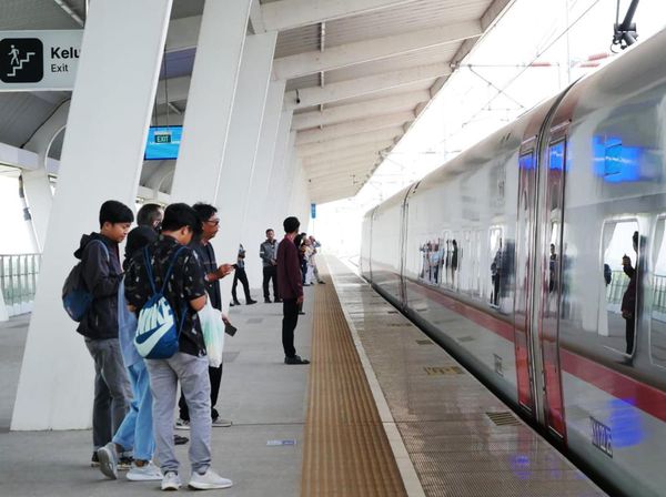 Seperti Ini Kondisi Stasiun Kereta Cepat Karawang Setelah 10 Hari Dibuka