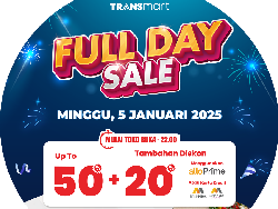 Meluncur ke Transmart Full Day Sale! Hari Ini Pesta Diskon 50% + 20%