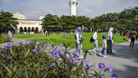 Wajah Baru Taman Alun-alun Kota Bandung, Makin Asri