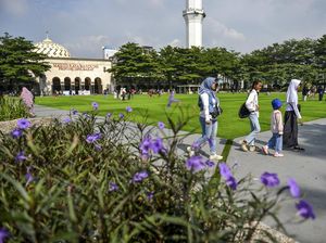 Wajah Baru Taman Alun-alun Kota Bandung, Makin Asri Wajah Baru Taman Alun-alun Kota Bandung, Makin Asri