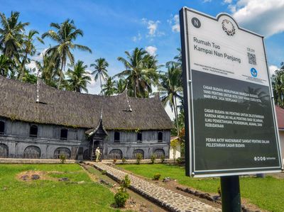 Potret Rumah Adat Tertua di Nagari Balimbing