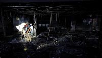 Gedung 8 Lantai di Kota Seongnam Korsel Terbakar