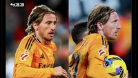 Luka Modric masuk di menit ke-80 dan bikin gol penyama skor lima menit berselang. Foto: dok. Internet/X (Twitter)
