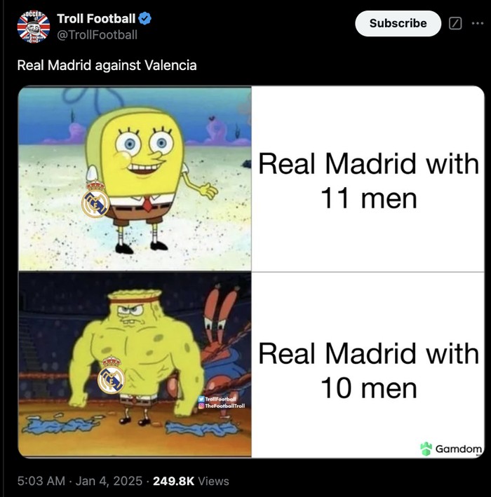 Meme Real Madrid