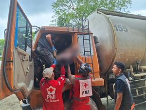 Sopir Truk di Kertapati Palembang Ditemukan Tewas Sopir Truk di Kertapati Palembang Ditemukan Tewas