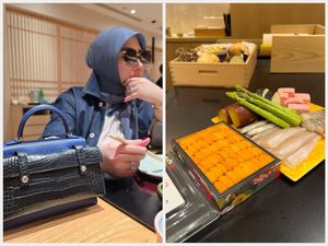 Syahrini Kulineran Mewah Bareng Keluarga Sambil Momong Anak