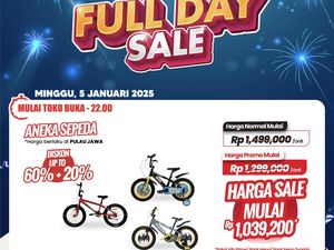 Aneka Sepeda Dibanderol Mulai Rp 1 Juta di Transmart Full Day Sale