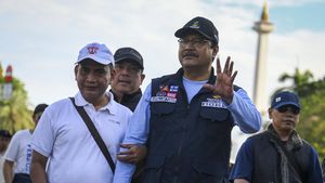 Hari Braille Sedunia, Mensos Jalan Sehat Bareng Penyandang Disabiltas