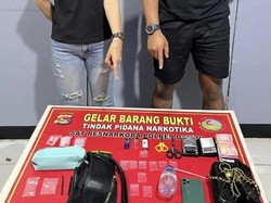 Anggota Brimob Dompu dan Istri Sirinya Dibekuk gegara Edarkan Sabu