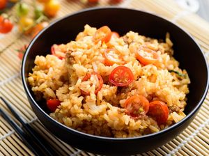 Resep Nasi Tomat dan Ayam Cincang yang Segar Untuk Menu Bekal Resep Nasi Tomat dan Ayam Cincang yang Segar Untuk Menu Bekal