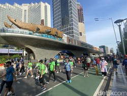 Begini Situasi Ramainya CFD Sudirman-Thamrin Pertama di Tahun 2025