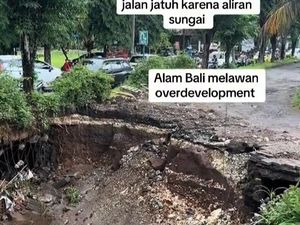 Ambrol Sejak Akhir 2024, Jembatan di Puri Gading Jimbaran Kini Tak Tersisa Ambrol Sejak Akhir 2024, Jembatan di Puri Gading Jimbaran Kini Tak Tersisa