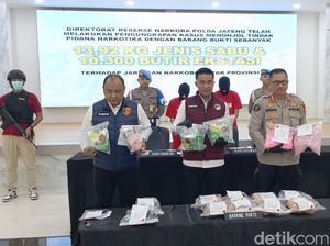 Polisi Bongkar Penyelundupan 13,9 Kg Sabu Jaringan Fredy Pratama di Semarang