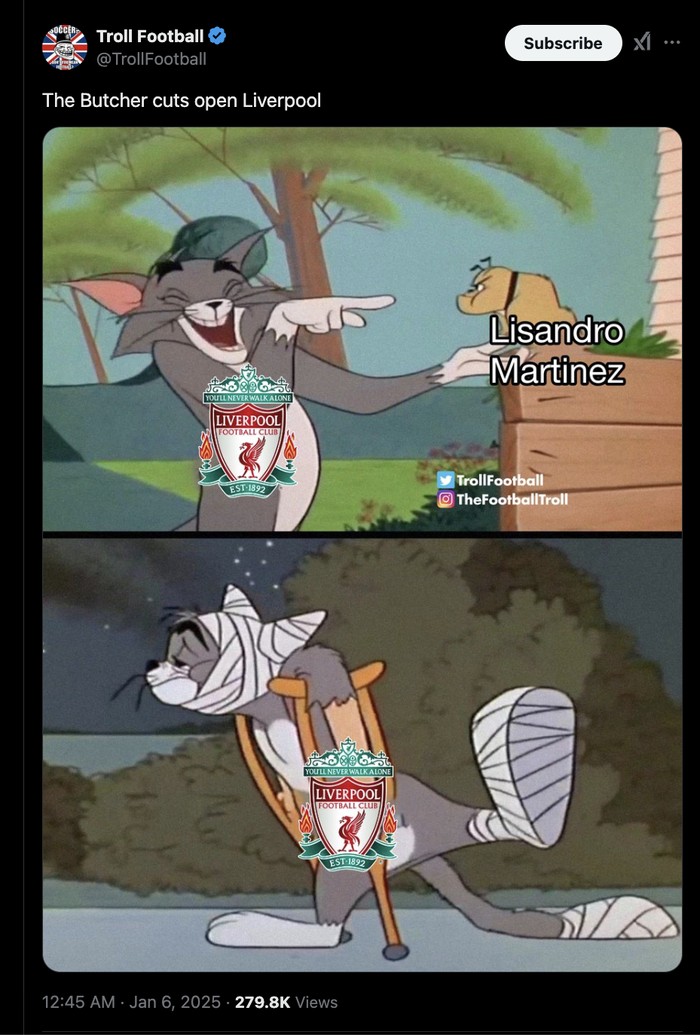 Meme Liverpool vs MU Meme Liverpool vs MU
