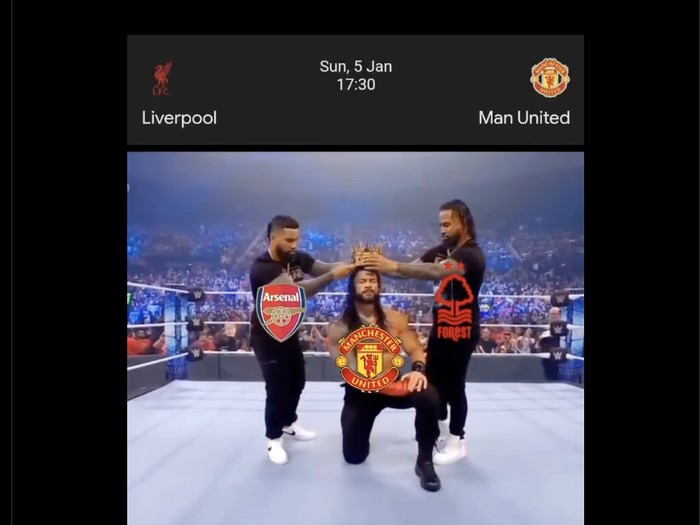 Meme Liverpool vs MU