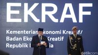 Momen Pelantikan Pejabat Tinggi Madya Kementerian Ekonomi Kreatif