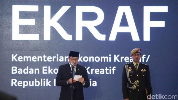 Momen Pelantikan Pejabat Tinggi Madya Kementerian Ekonomi Kreatif